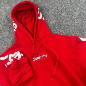 Supreme | Shirts | Supreme Old English Hood Logo Zip Up Hoodie